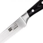 Vogue Tsuki Series 7 Bread Knife Black 19.6cm - Image 4