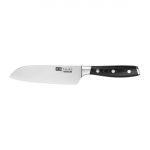 Vogue Tsuki Series 7 Santoku Knife Black 17.5cm - Image 2