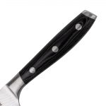 Vogue Tsuki Series 7 Santoku Knife Black 14.3cm - Image 5