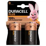 DuracellPlus D Batteries (2 Pack)