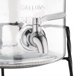 Olympia Nantucket Style Drink Dispenser with Wire Stand 8.5Ltr - Image 4