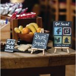 Olympia Round Edged Chalkboard A5 - Image 2