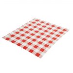 Greaseproof Paper Sheets Red Gingham 310 x 380mm (200 Pack) - Image 2