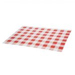 Greaseproof Paper Sheets Red Gingham 310 x 380mm (200 Pack) - Image 3
