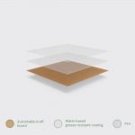 Vegware Compostable Kraft Tortilla Wrap Boxes With PLA Window (500 Pack) - Image 4