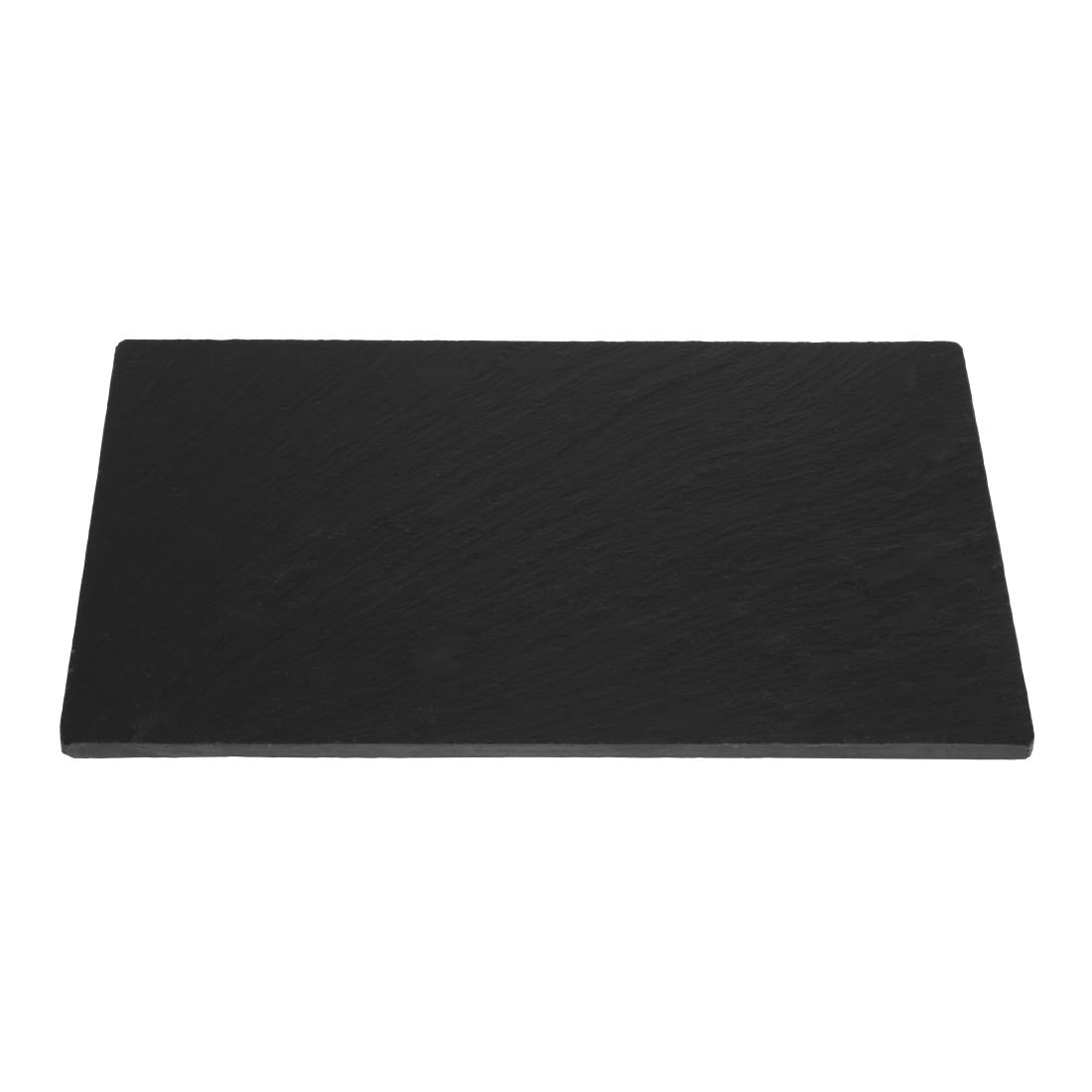 cm063_new22-4937.jpg Olympia Smooth Edged Slate Platters 280 x 180mm (2 Pack) - Image 1