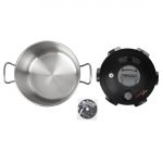 Artame Luna Stainless Steel High Capacity Pressure Cooker 32cm - Image 9
