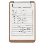 Olympia Bill Presenter Mini Clipboard - Image 2