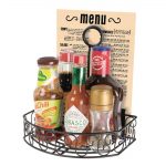 Olympia Wire Condiment Holder With Menu Clip - Image 2
