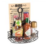 Olympia Wire Condiment Holder With Menu Clip - Image 3