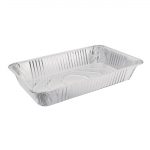 Fiesta Recyclable Foil 1/1 GN Containers 78mm (5 Pack)