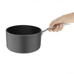 Vogue Anodised Aluminium Non-Stick Saucepan 20cm - Image 2