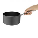 Vogue Anodised Aluminium Non-Stick Saucepan 18cm - Image 2