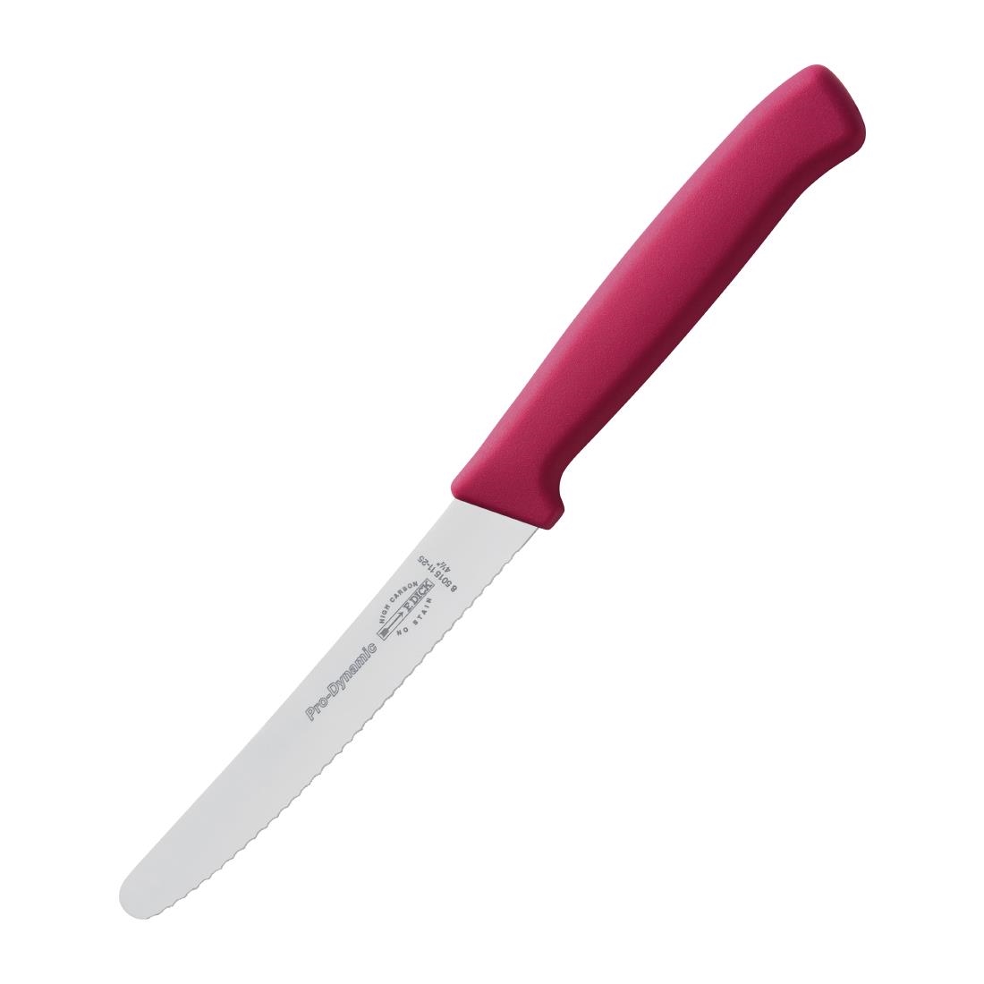 cr157_dickside.jpg Dick Pro Dynamic Serrated Utility Knife Pink 11cm - Image 1