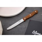 Olympia Rounded Steak Knives with Merbau Wood Handles (12 Pack) - Image 7