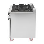 Buffalo 6 Burner Gas Oven Range with Castors - Image 5