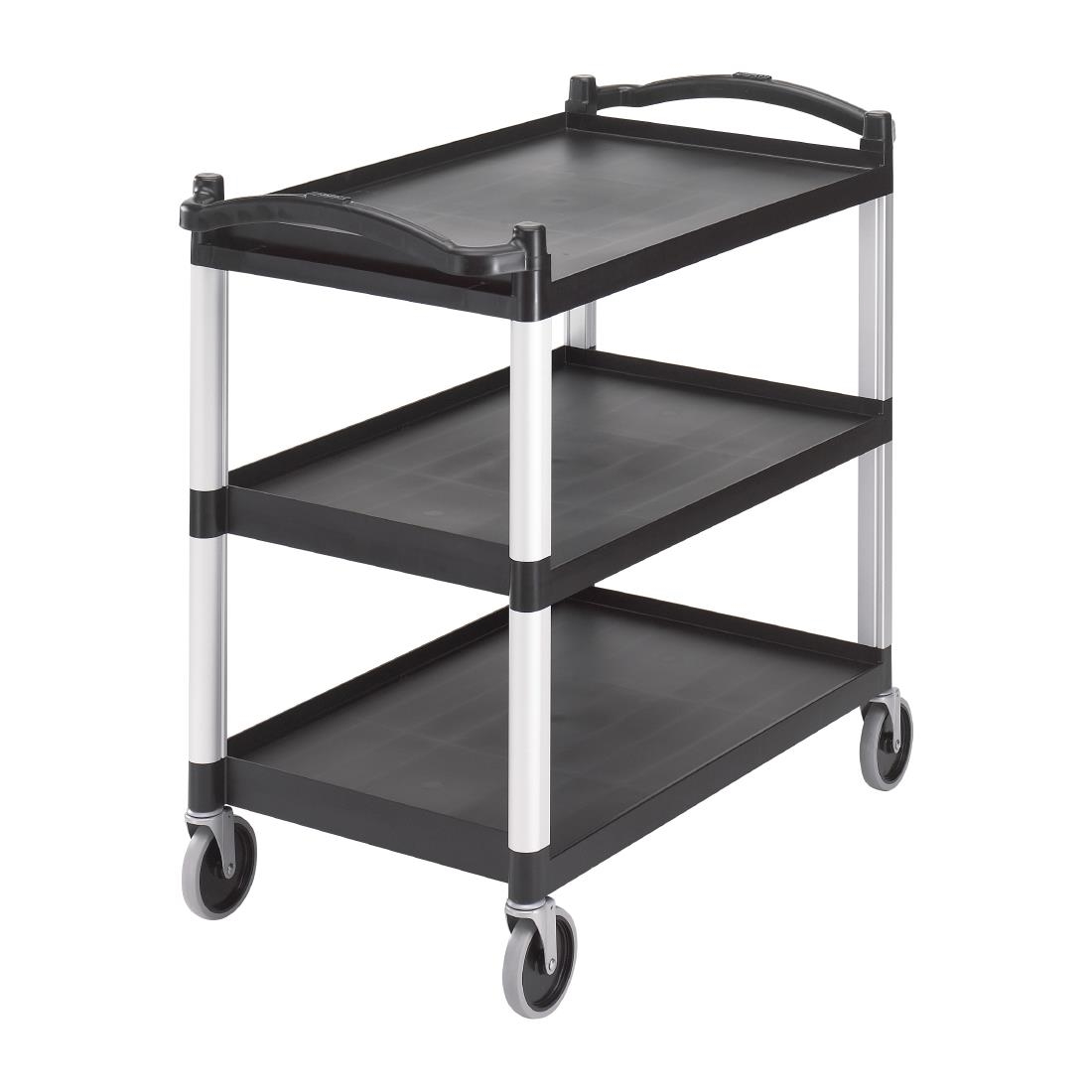 ct400_cambrotrolley.jpg Cambro Three Shelf Utility Cart BC340KD110 - Image 1