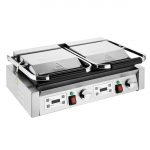 Buffalo Double Contact Grill Flat Base Ribbed Top Plate - Image 2