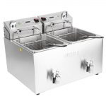 Buffalo Countertop Electric Fryer with Timer 2x8Ltr - Image 10