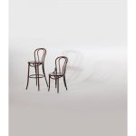 Fameg Bentwood Bistro Side Chairs Walnut Finish (2 Pack) - Image 5