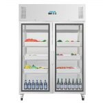 Polar G-Series Upright Double Door Gastro Display Fridge 1200Ltr - Image 4