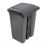Jantex Pedal Bin Black 45Ltr - Image 3
