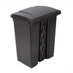 Jantex Pedal Bin Black 65Ltr - Image 3