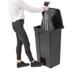 Jantex Pedal Bin Black 87Ltr - Image 6