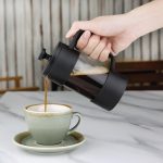 Olympia Contemporary Cafetiere Black 3 Cup - Image 5