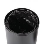 Bolero Bullet Bin with Open Top Lid Black 40Ltr - Image 5