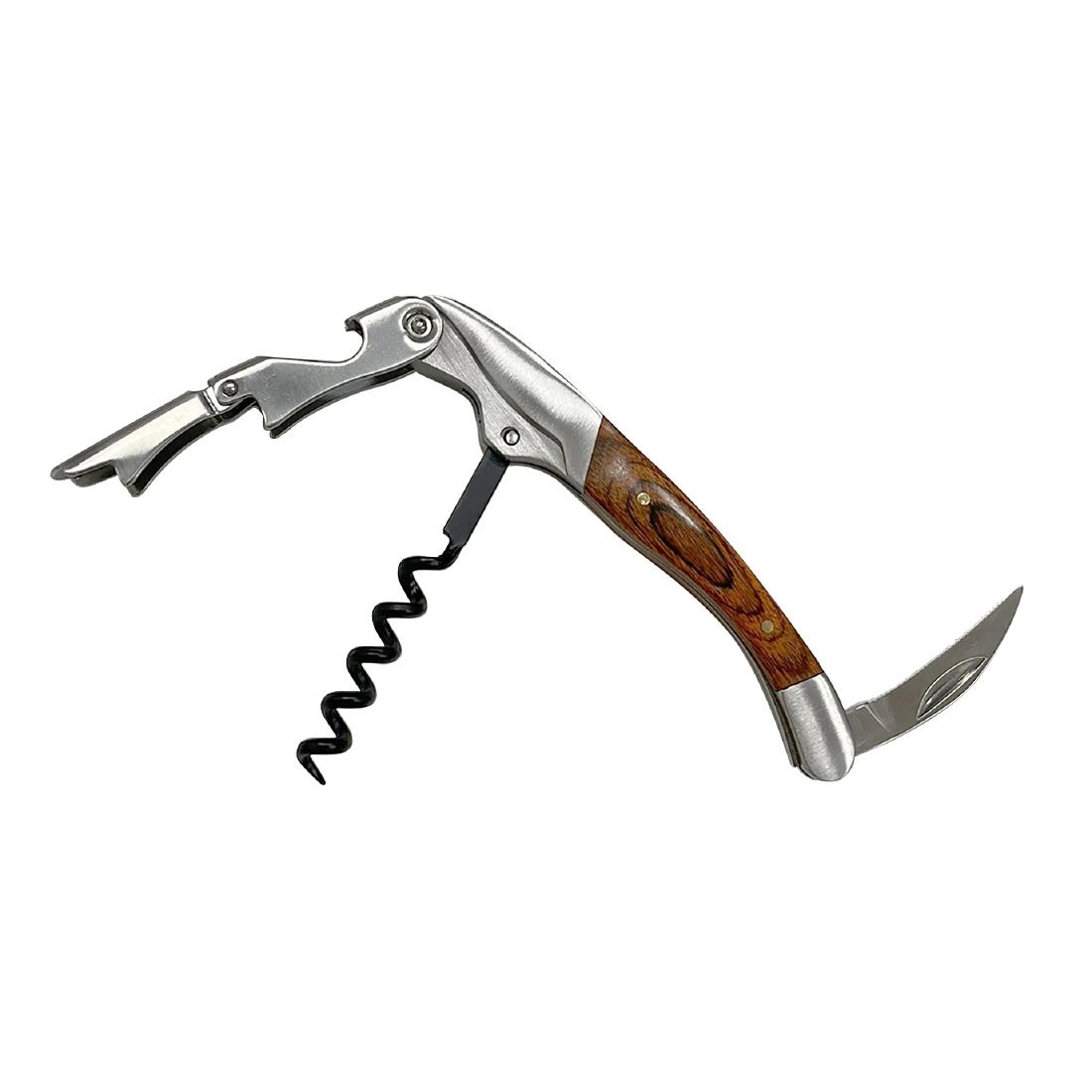 cx007_1.jpg Beaumont Deluxe Waiters Friend with Wooden handle - Image 1