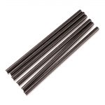 Fiesta Compostable Paper Cocktail Stirrer Straws Black (250 Pack) - Image 7