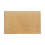 Bolero Pre-drilled Rectangular Table Top Natural Ash Veneer 1100 x 700mm