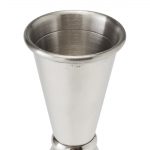 Beaumont Stainless Steel Banded Jigger Measure 20ml/40ml - Image 3