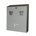 Beaumont Powder Coated Wall Mounted Ash Bin