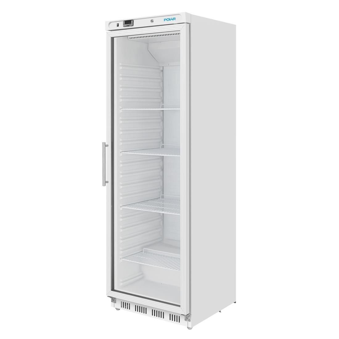 cz786_ctg24-3.jpg Polar C-Series Upright Display Fridge White 400Ltr - Image 1