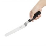 Hygiplas Angled Blade Palette Knife Black 19.5cm - Image 2