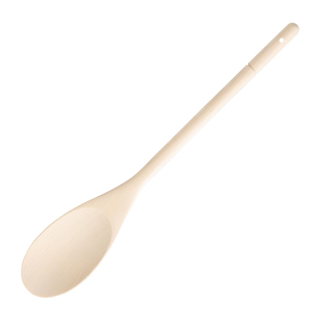 d772_woodenspoon1.jpg Vogue Wooden Spoon 12" - Image 1