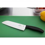 Victorinox Fluted Santoku Knife Black 17cm - Image 6
