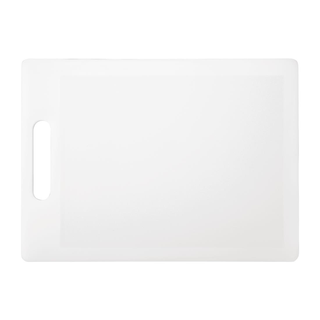 da089_chopboard02.jpg Nisbets Essentials White Chopping Board - Image 1