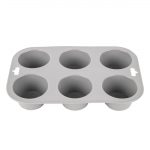 Vogue Flexible Silicone Muffin Pan 6 Cup - Image 3