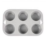 Vogue Flexible Silicone Muffin Pan 6 Cup - Image 4