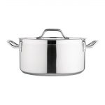 Nisbets Essentials Stainless Steel Stew Pot with Lid  32cm - Image 6