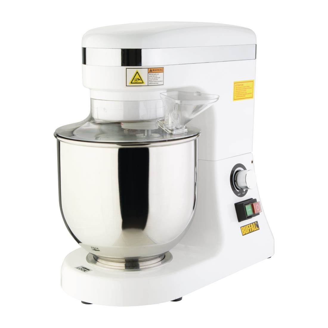 db266_2.jpg Buffalo 7Ltr White Planetary Mixer - Image 1