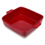 Olympia Red And Taupe Ceramic Roasting Dish 4.2Ltr - Image 7