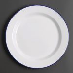Olympia Enamel Dinner Plates 300mm (6 Pack)