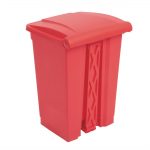 Jantex Pedal Bin Red 45Ltr - Image 3