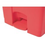 Jantex Pedal Bin Red 87Ltr - Image 4