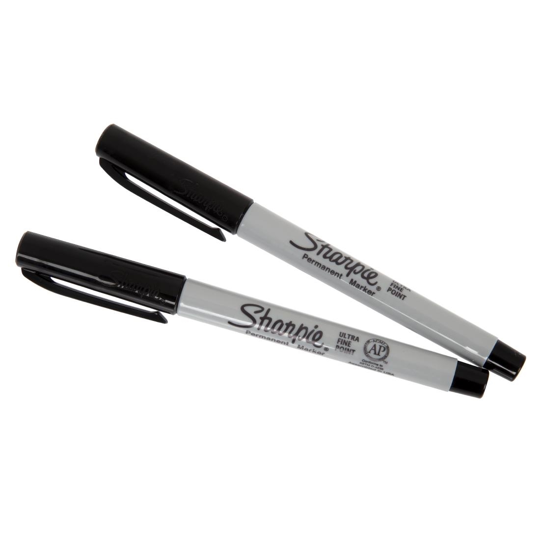 de707_new-5773.jpg Sharpie Ultra Fine Permanent Marker Black (2 Pack) - Image 1