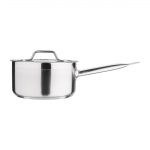 Nisbets Essentials Stainless Steel Saucepan with Lid 20cm - Image 4